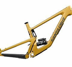 Santa Cruz Bicycles Bronson V4 CC Rahmen paydirt gold - Größe L