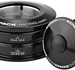 Sixpack Racing Icon 1 1/8 Steuersatz Black ZS44 Neu