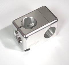 Brave Airbase BMX Dirt Vorbau 31,8 mm Lenkerklemmung 1 1/8 Zoll silber