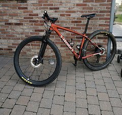 Specialized HT S-Works Epic Hardtail Gr. M medium red/rot