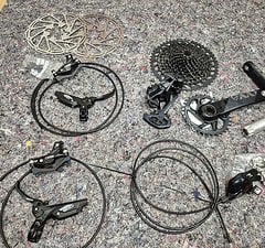 SRAM GX Eagle Komplettgruppe, inklusive G2 Bremsen