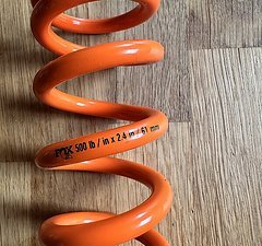 Fox Racing Shox SLS Feder 500lb/in x 2.40in/61mm