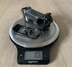 Mcfk Carbon Vorbau 80mm -17 Grad + MCFK Tachohalter Wahoo