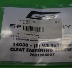 Speedplay 14030 Cleat Fastening Srews V.2 4x16 Neu