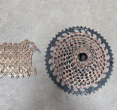 SRAM Eagle XX1 Kasette Kupfer + Kette, 52Zähne