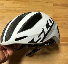 Scott Sports Cadence Plus Helm, mattweiß, l