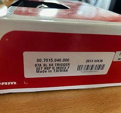 SRAM X0 XO Trigger Schalthebel 3x9 - NOS