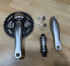 Shimano XT Kurbel 9 Fach - HT1 Octalink oder als mini Gruppe