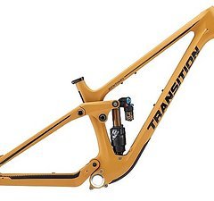 Transition Bikes Sentinel Carbon Rahmenkit inkl. Fox Float X2 - loam gold - Größe M