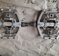 Ht Components X1 Pedale silber inkl Cleats