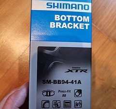 Shimano XTR SM BB94-41A Pressfit Tretlager neu,OVP