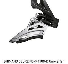 Shimano Deore FD-M4100 Umwerfer 2x10 Direct Mount NEU
