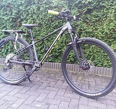 Scott Scale 980 MTB 29 Zoll Hardtail S dark grey/sulphur yellow