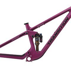 Transition Bikes Smuggler Carbon Rahmenkit inkl. Fox Float X - Größe XL - orchid