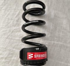 Sprindex Stahlfeder 55x430-500