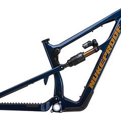 Nukeproof Mega 290 Carbon Rahmen - ohne Dämpfer - kraken blue - Größe XXL