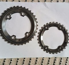 Shimano XTR M9000 Chainrings: 36x26, 36, 30 Teeth