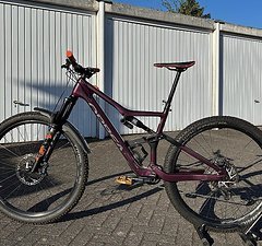 Orbea Occam M30 2022 Mulberry/Black Größe L MTB Carbon