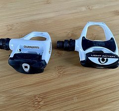 Shimano PD-R540 Rennrad Pedale SPD-SL weiß [neuwertig]