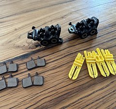 Magura MT5 Bremssättel 2 Stück NEU inkl Bremsbeläge