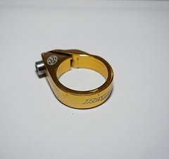 Reverse Components Sattelklemme, Gold, Ø34,9mm
