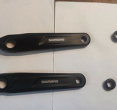 Shimano STEPS Kurbelarme 170mm FC-EM600 für EP8 / EP8000 Motor