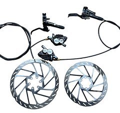 Shimano Saint M820 Bremsen Set inkl. Sram Bremsscheiben gebraucht