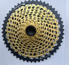 SRAM XX1 Eagle XG-1299 Kassette 12-fach | GOLD | 10-50 Zähne