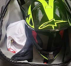 Fullface Helm Neu Alpinstar Missile carbon hr. 57