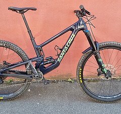 Santa Cruz Megatower V2 C S-Kit Größe L translucent blue ** PREISUPDATE**