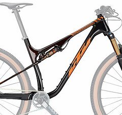 KTM Scarp MT Exonic Carbon Rahmenset inkl. Fox SC32 Gabel Dämpfer Neu