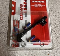 SRAM PM +40 Adapter mit Oilslickschrauben *NEU*