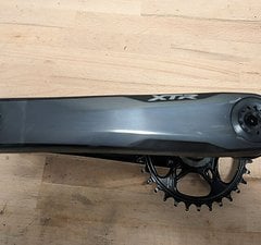 Shimano XTR FC-M9100 XC Race Kurbel 1x12-fach mit Kettenblatt 32