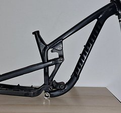 Propain Spindrift Rahmenset AL Mix Größe M Mullet 2021 schwarz mit Fox X2