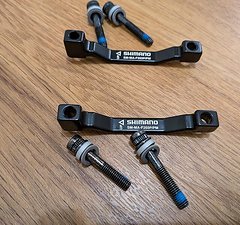 Shimano Adapter PM - PM +23 mm | schwarz