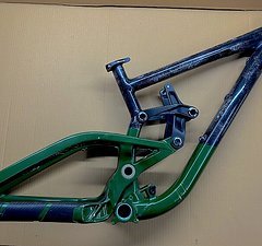 Scott Gambler 710 Rahmen Custom Paint Gr. M Downhill Frame Freeride