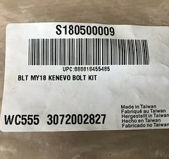 Specialized Bolt Kit Kenevo/ Levo