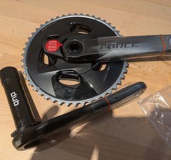 SRAM Force AXS D1 QUARQ Powermeter wattmesser kurbelsatz - 170mm