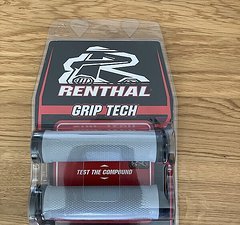 Renthal Lock-On Traction Griffe Soft Compound grey *NEU*