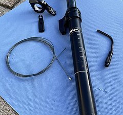 PRO Koryak DSP Teleskop-Sattelstütze - externe Zugverlegung - 70mm