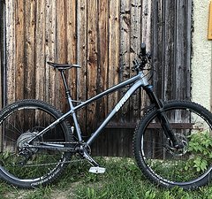 Bird Zero TR Trailhardtail Hardtail Enduro MTB M 130mm grau-weiß