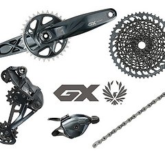 SRAM GX Eagle Schaltgruppe Komplett 12-Fach Boost Lunar 52 Zähne - Neu