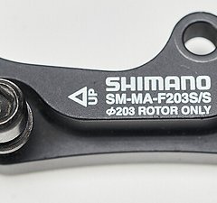 Shimano SM-MA-F203S/S Adapter für 203mm Bremsscheibe