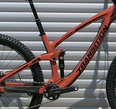 Transition Bikes 2019 Smuggler Carbon Rahmenkit inkl. Fox DPS - Größe M