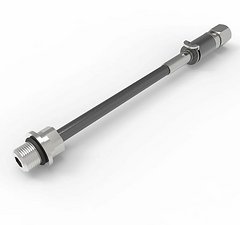 Zeno Q-Connector M9 Gewinde 2 meter Schlauch Schnellverschluss Leitungssatz