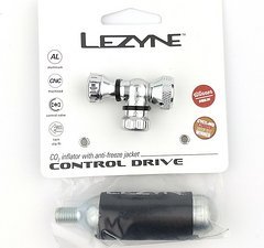 Lezyne Control Drive CO2 Kartuschenpumpe 16 g - silber