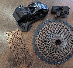 SRAM Eagle XX1 AXS 10-52T 520% Copper