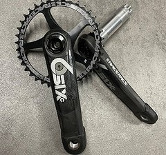Race Face Sixc DH Kurbel schwarz Carbon