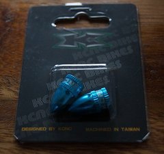 KCNC Ventilkappen Autoventil, blau