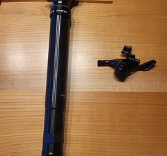 X-Fusion Manic 150mm 34,9 + Remote Dropper